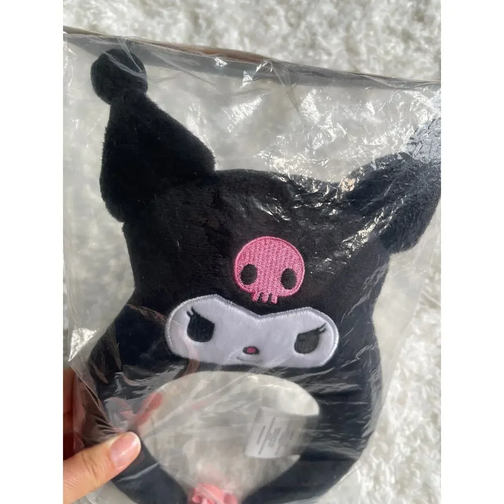 Sanrio Kuromi Pet Dog Cat Headband Costume Accessory Size L/XL Soft Plush NEW